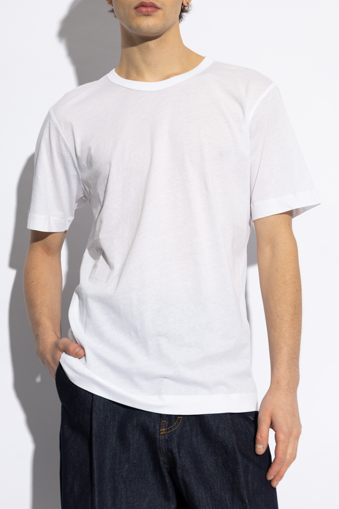 【Dries Van Noten】☆VIP買付☆Hubba T-shirt DRIES VAN NOTEN SS25 T-Shirt Men's Blue - POIZON
